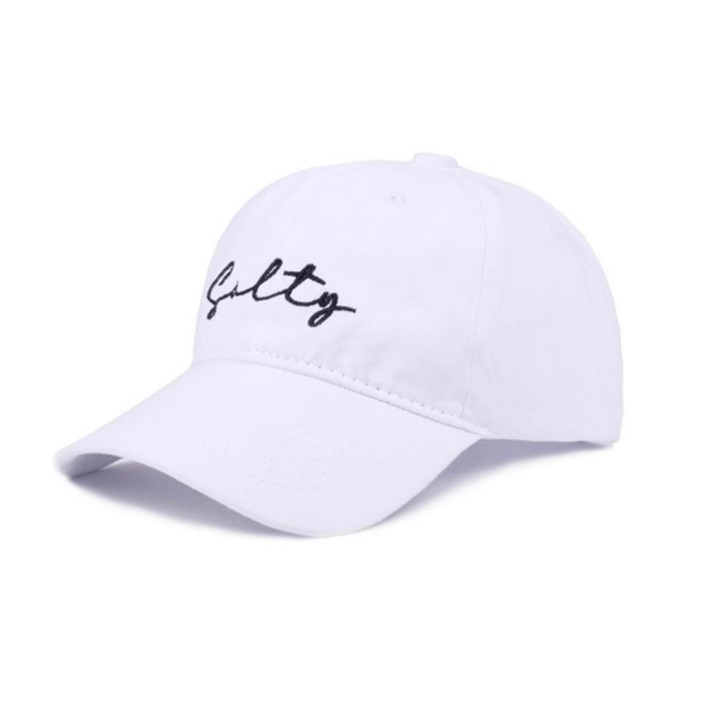 SALTY Embroidered Vintage Washed Baseball Hat