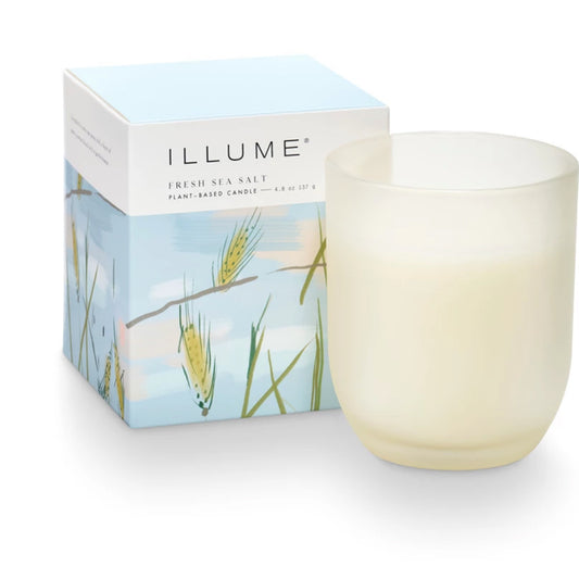 Fresh Sea Salt Baby Boxed Glass Candle