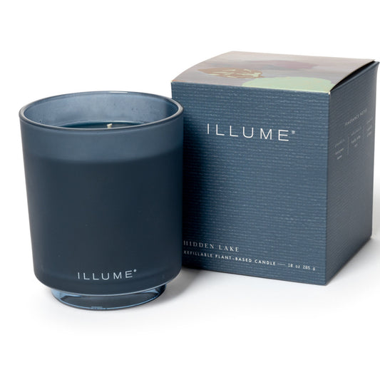 Hidden Lake Glass Candle