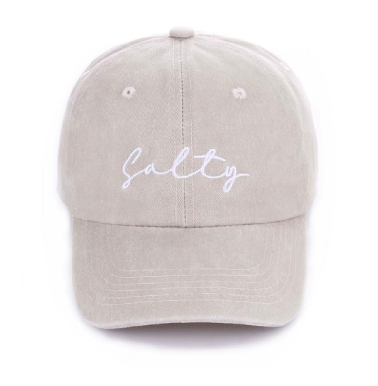 SALTY Embroidered Vintage Washed Baseball Hat