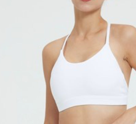 Triangle-Back Sports Bra