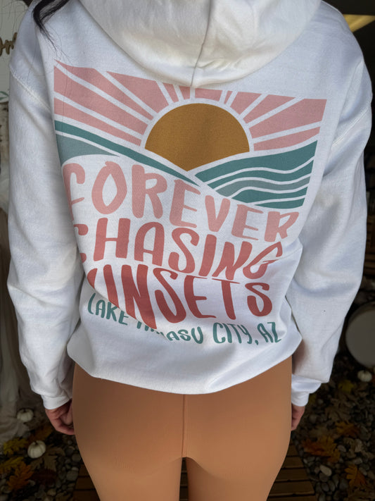 Customized Forever Chasing Sunsets Hoodie