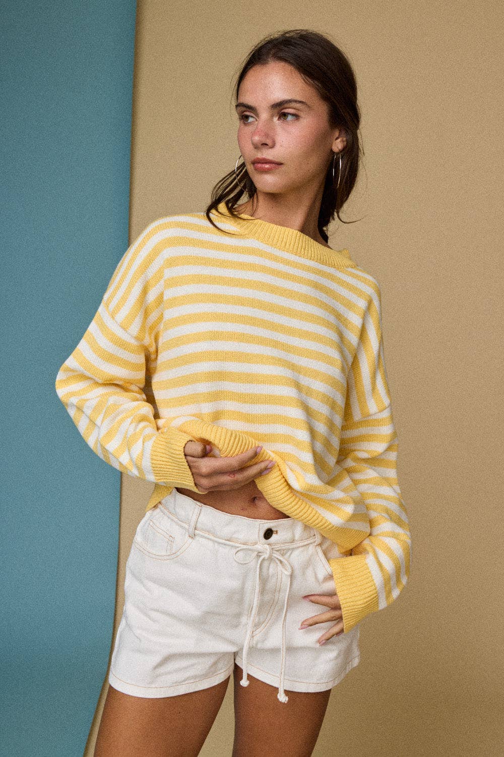 Striped Crewneck Sweater (PRE🤍ORDER)