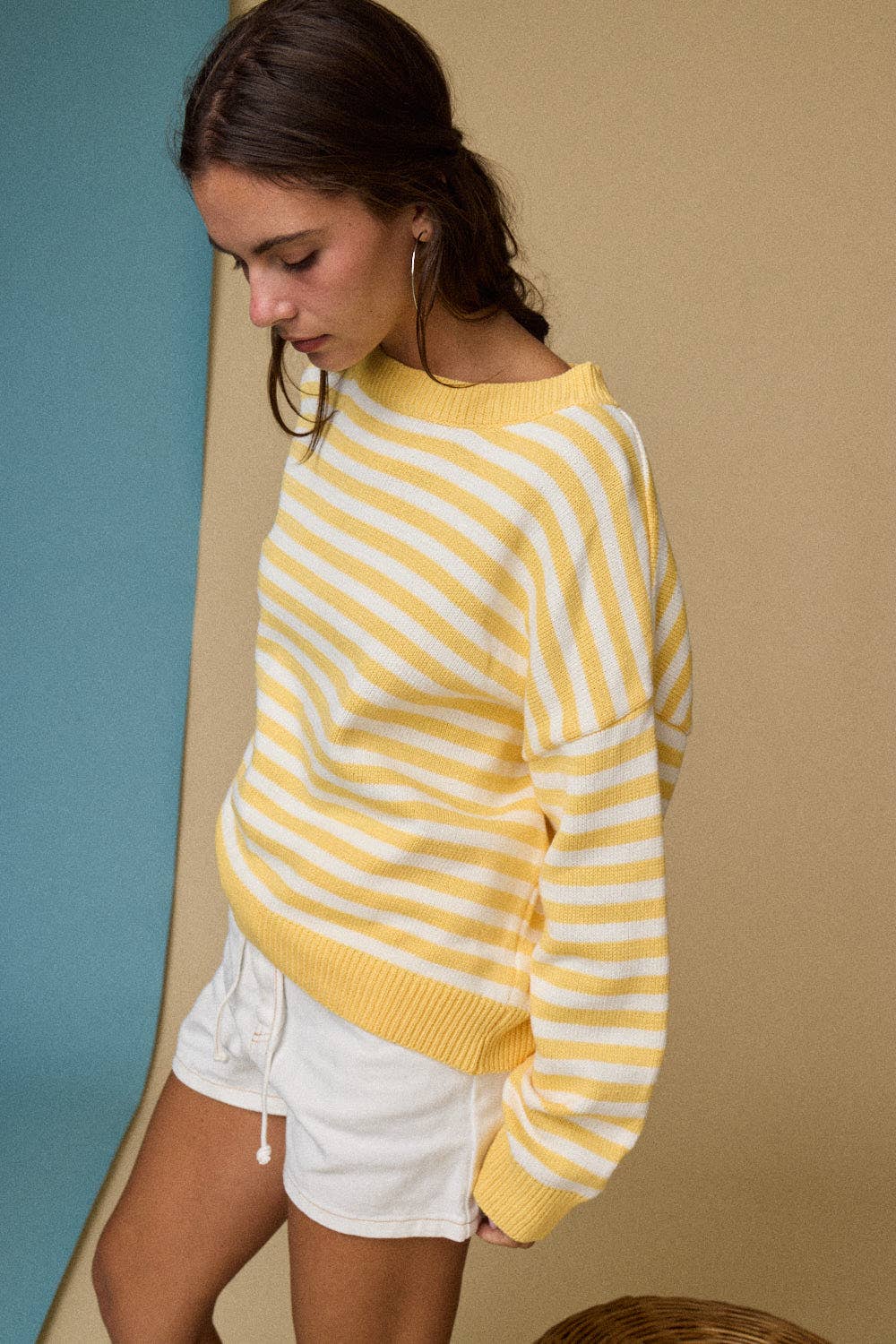 Striped Crewneck Sweater (PRE🤍ORDER)
