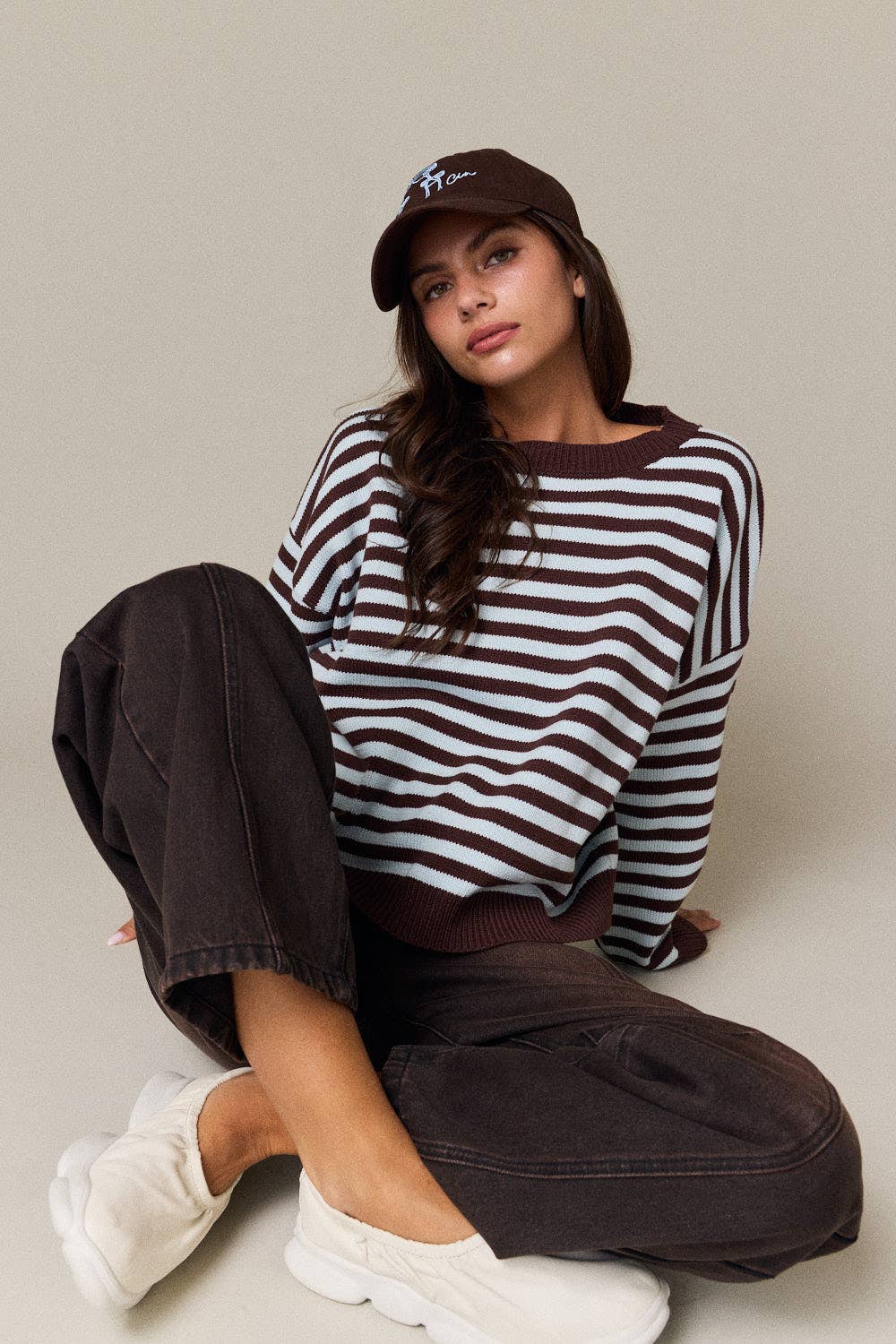Striped Crewneck Sweater (PRE🤍ORDER)