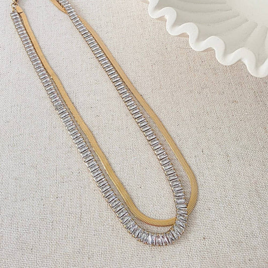 Pinch Me Layered Necklace - WATERPROOF (PRE🤍ORDER)