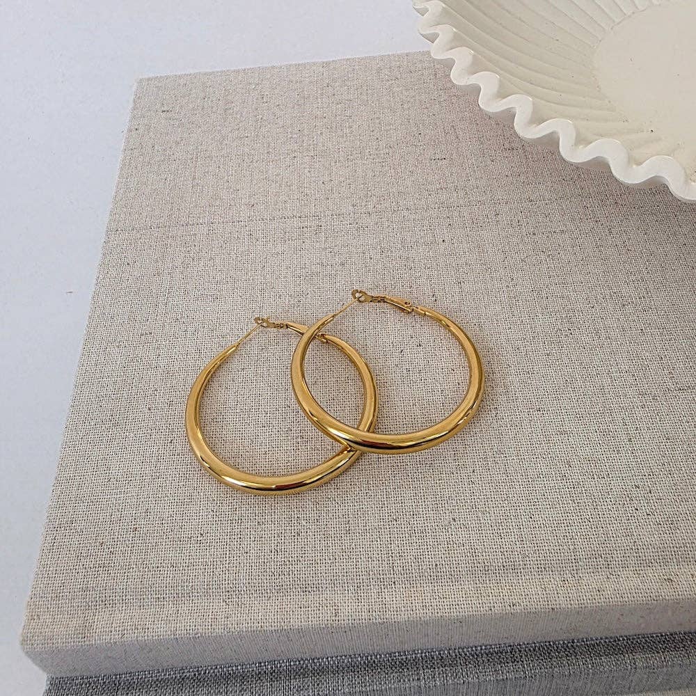Classic Hoop Earring - WATERPROOF