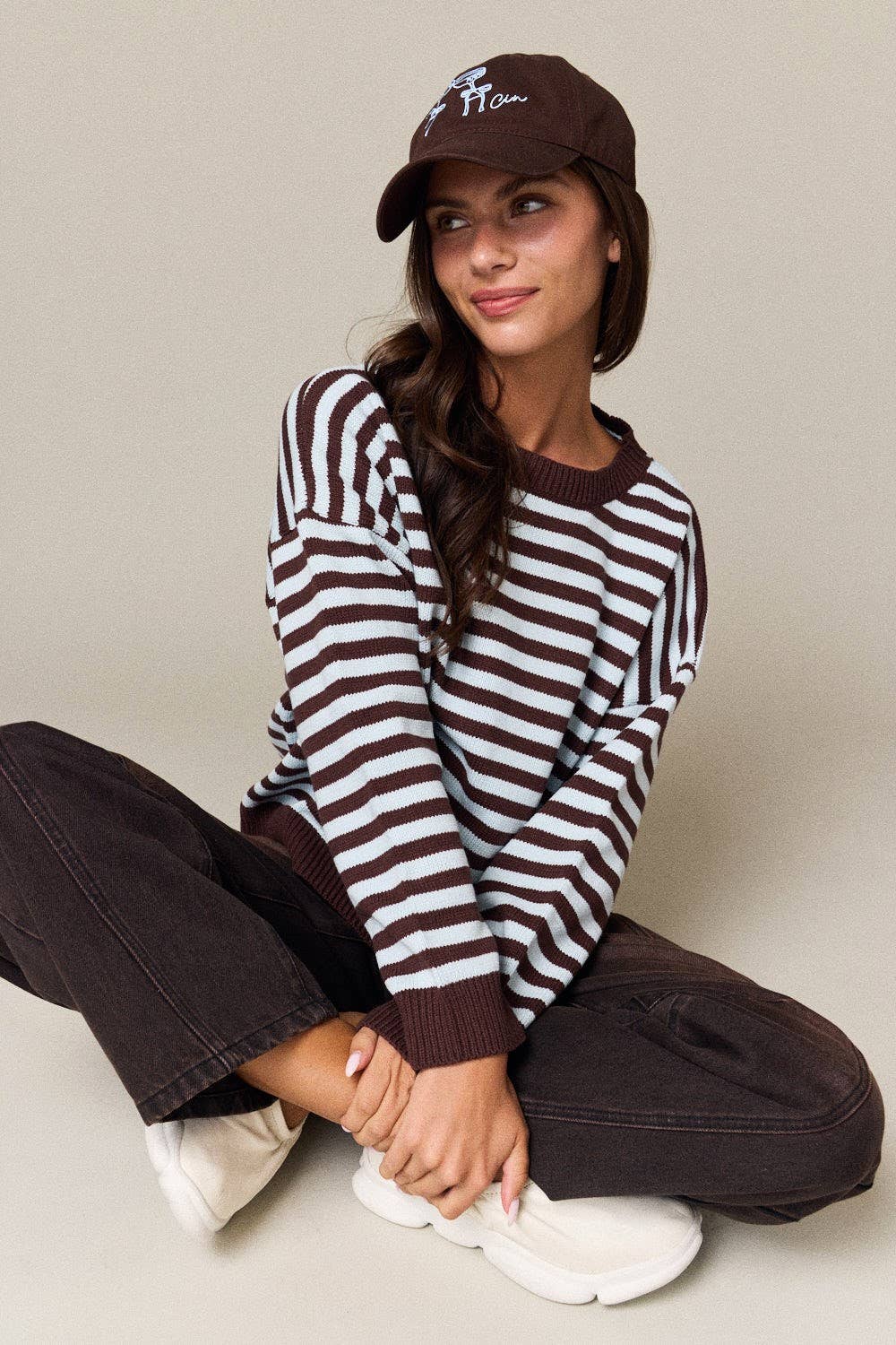 Striped Crewneck Sweater (PRE🤍ORDER)