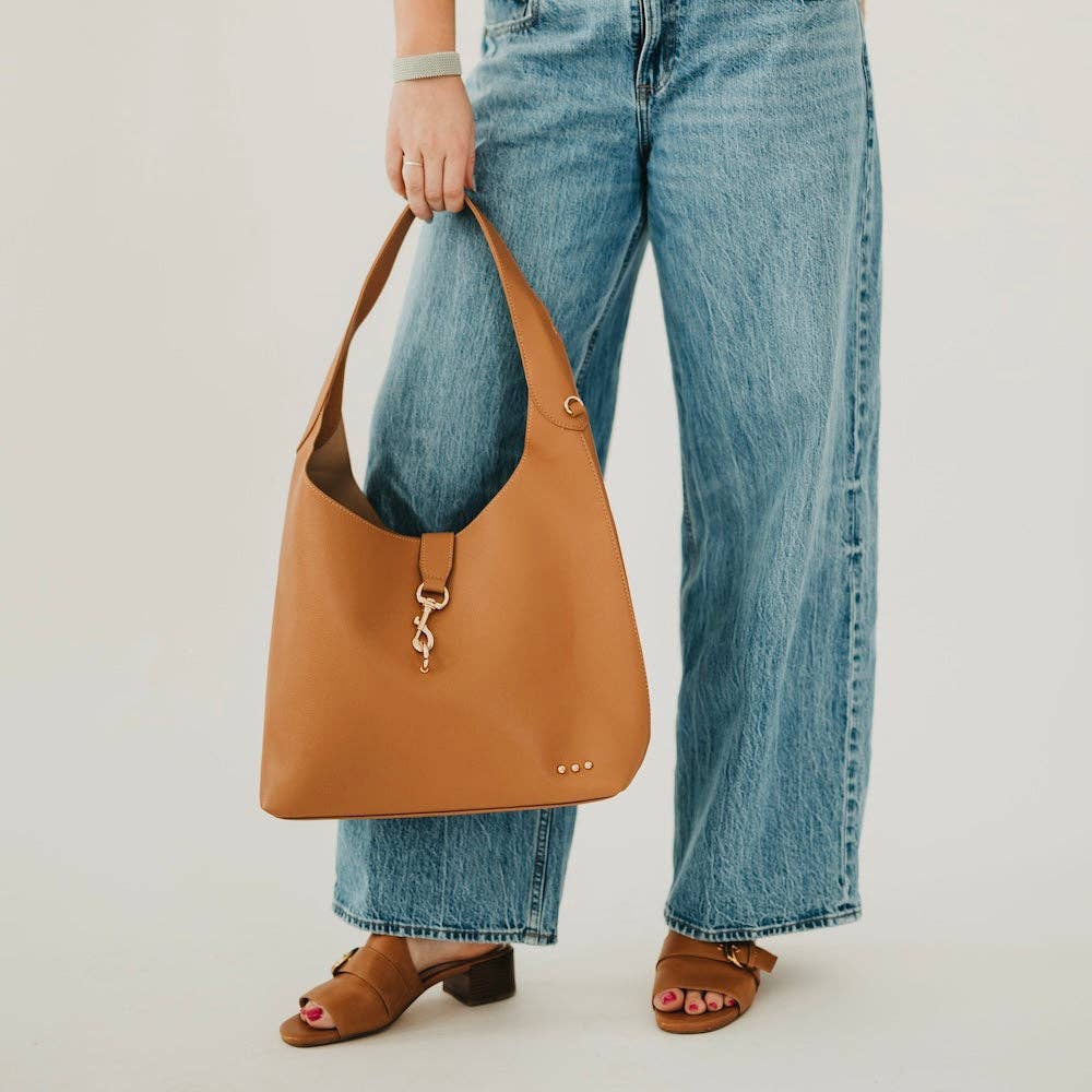 Haddie Hobo Vegan Leather Tote (PRE🤍ORDER)