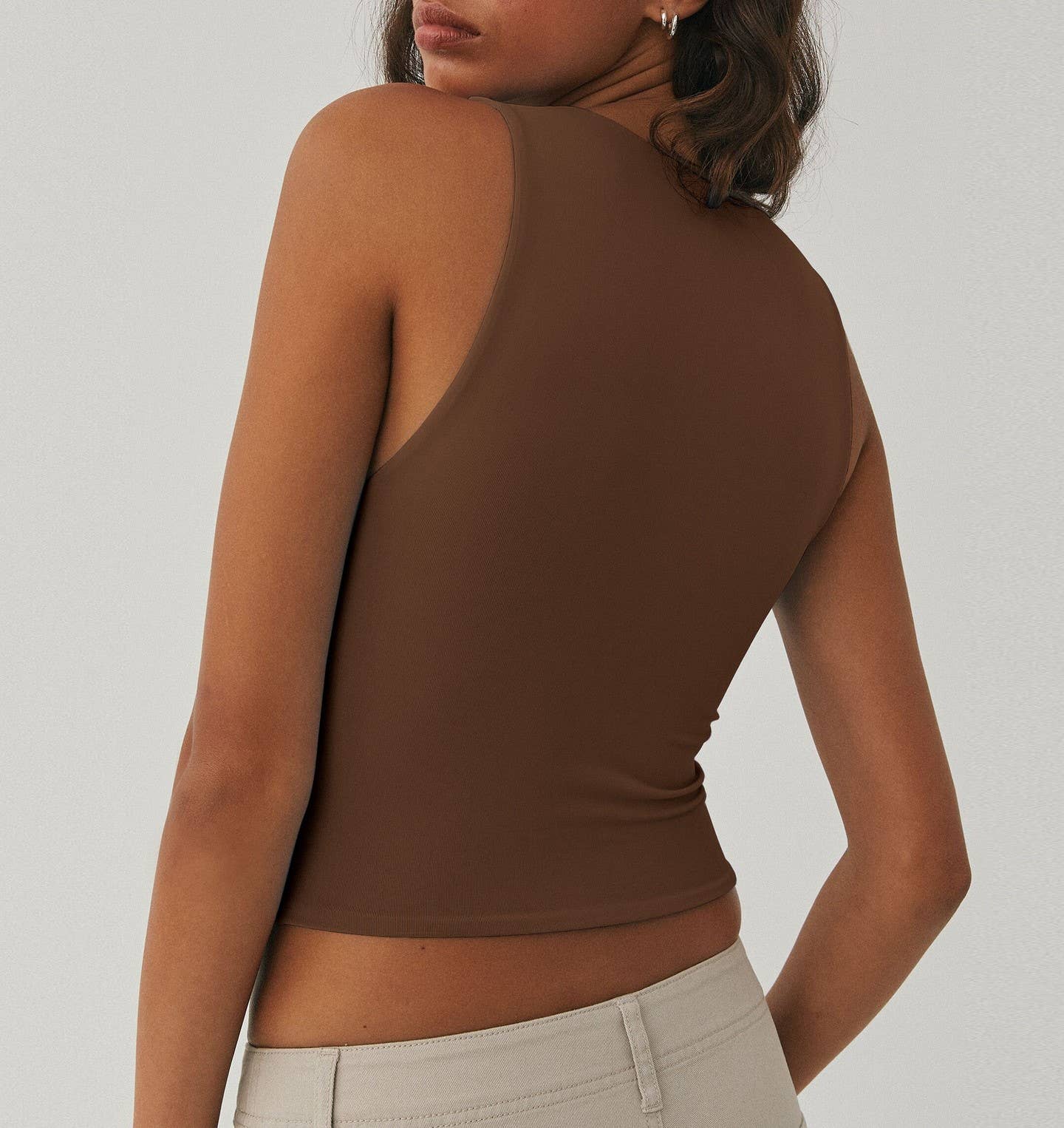 Sleeveless Slim Tank Top