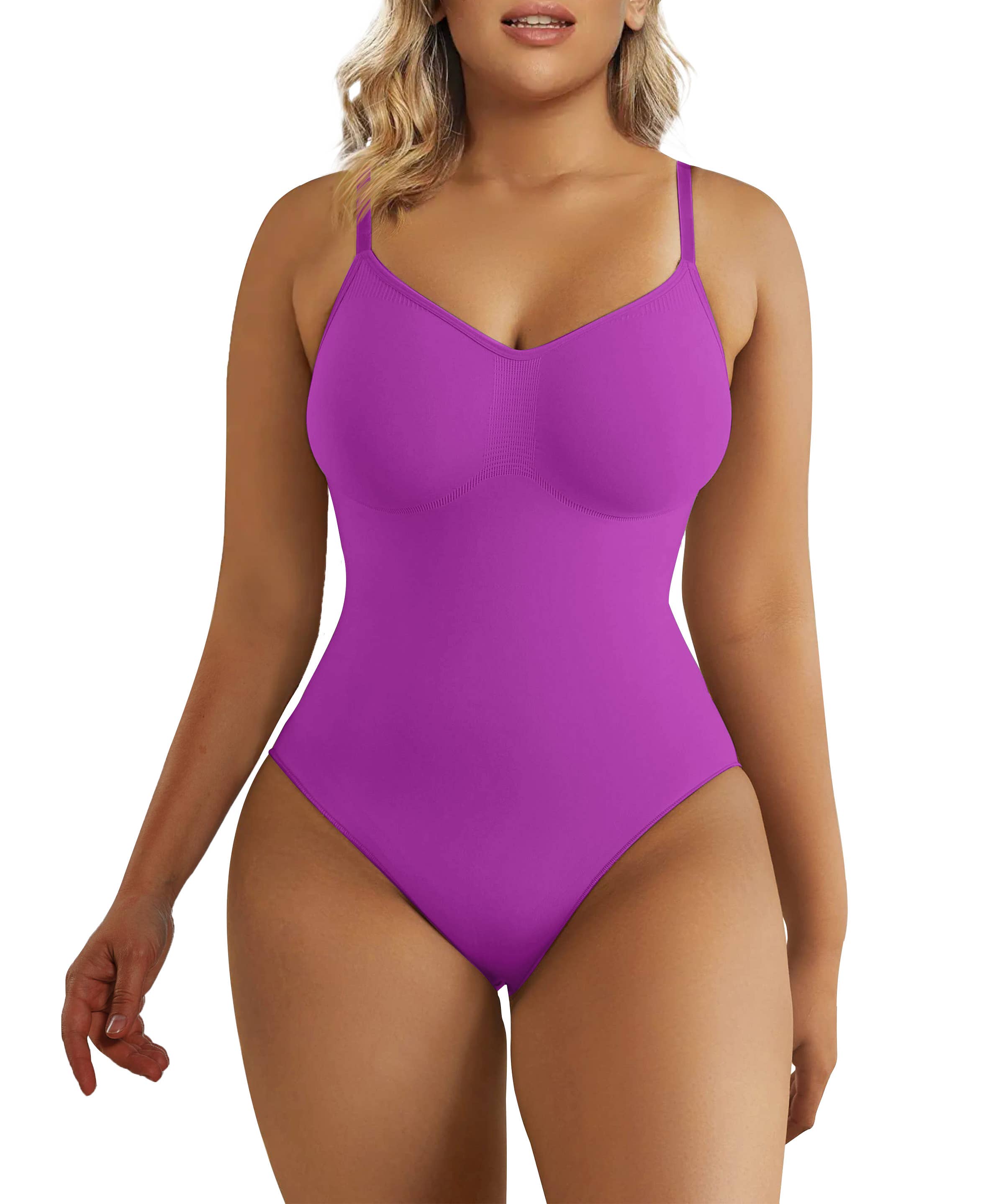 Tummy Control Shapewear  Seamless Thong Bodysuit