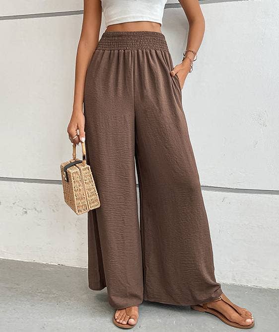 Simple Flared Wide-Leg Pants (PRE🤍ORDER)