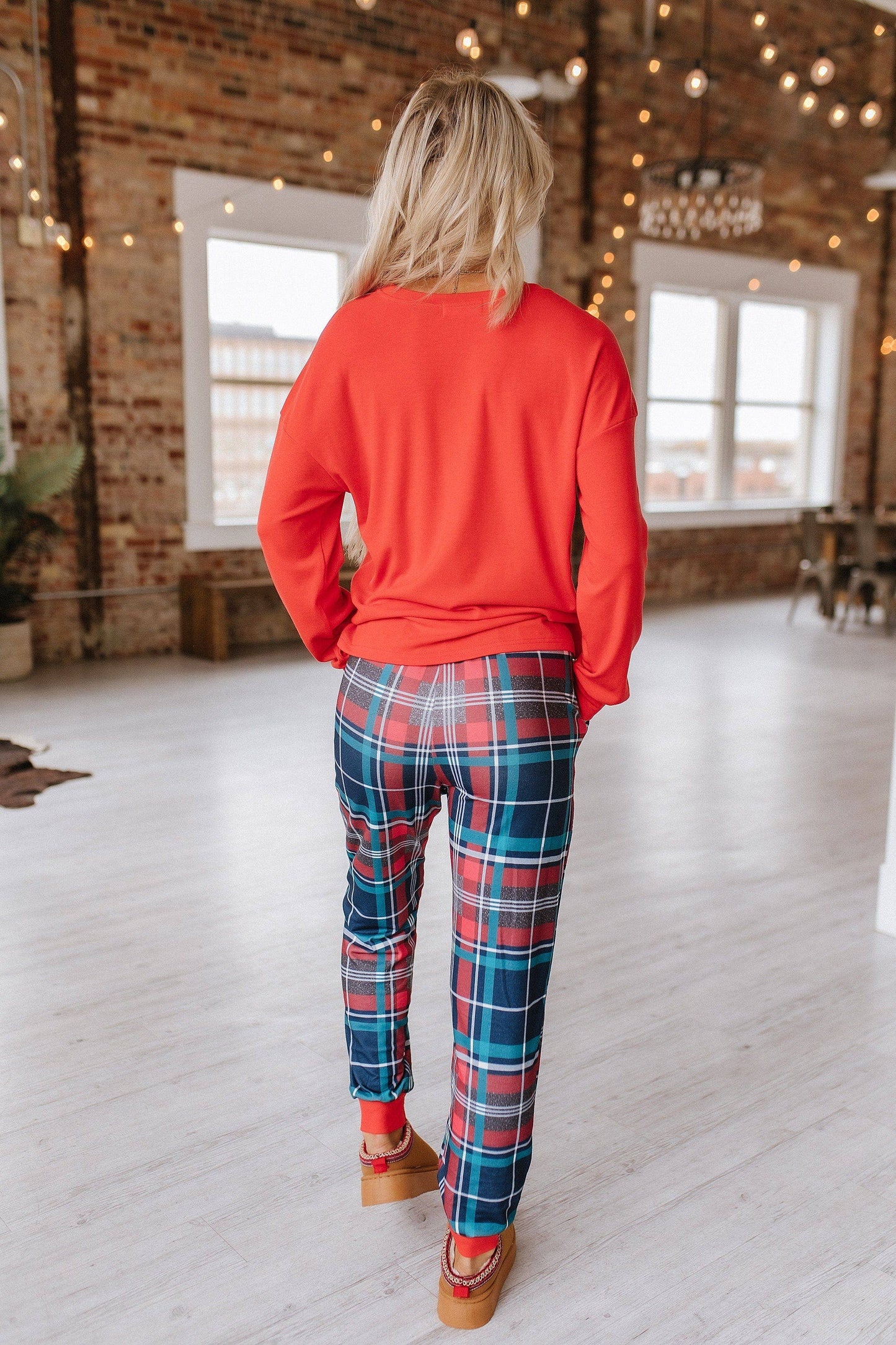 All Is Bright Christmas Pajama Set