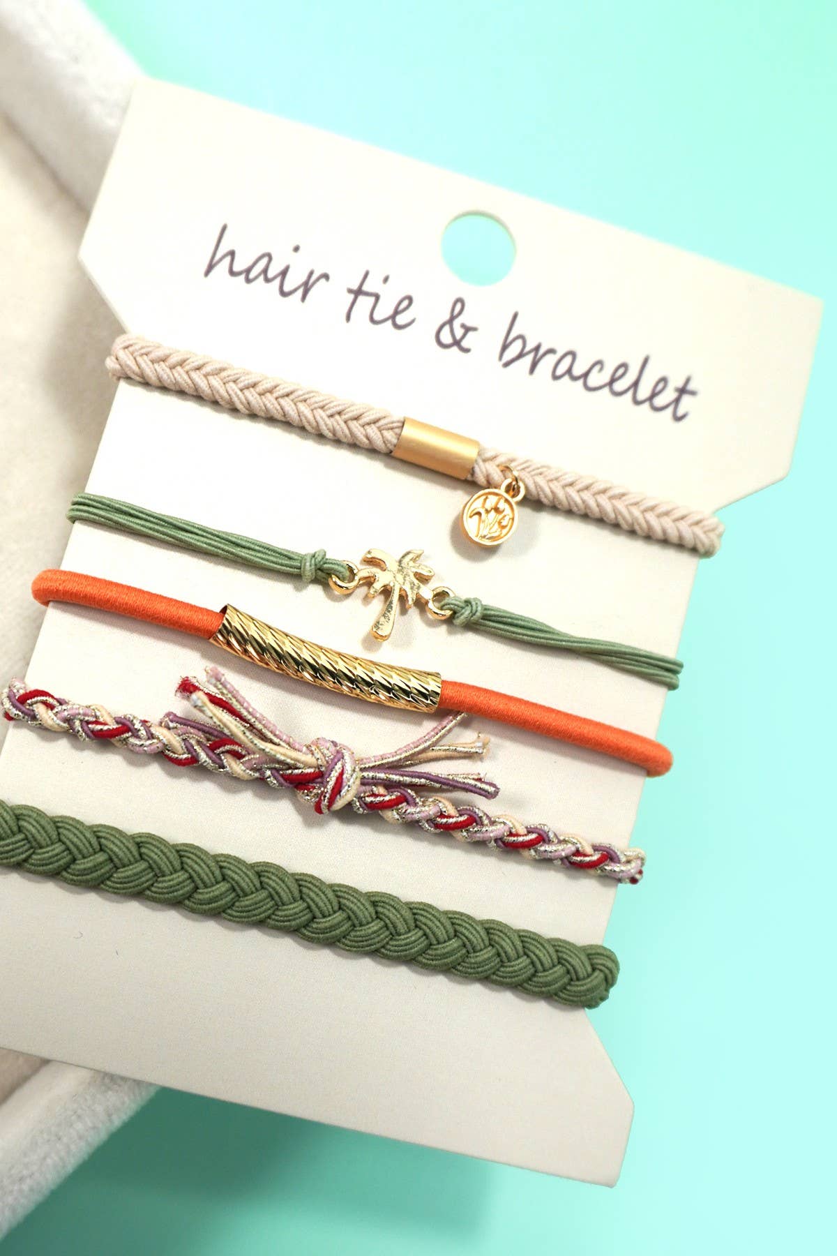 BOHO KNOT BRACELET HAIR TIES
