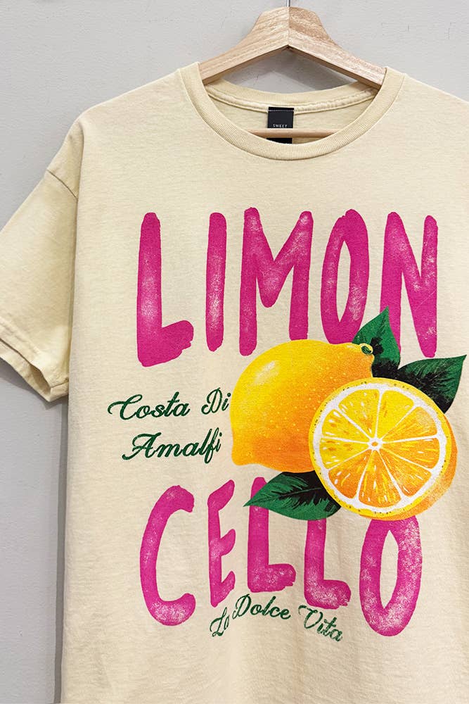 Limoncello Amalfi Yellow T-Shirt (PRE🤍ORDER)