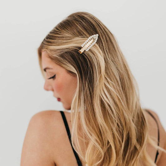 Pearl & Diamond Beauty Hair Clip Wholesale