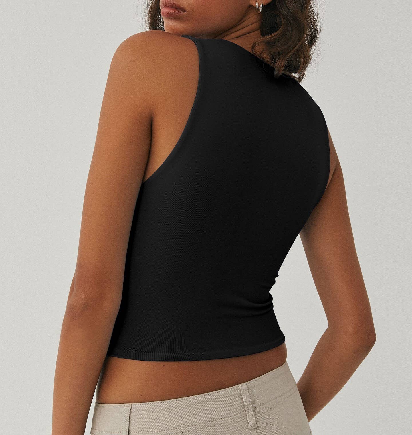 Sleeveless Slim Tank Top