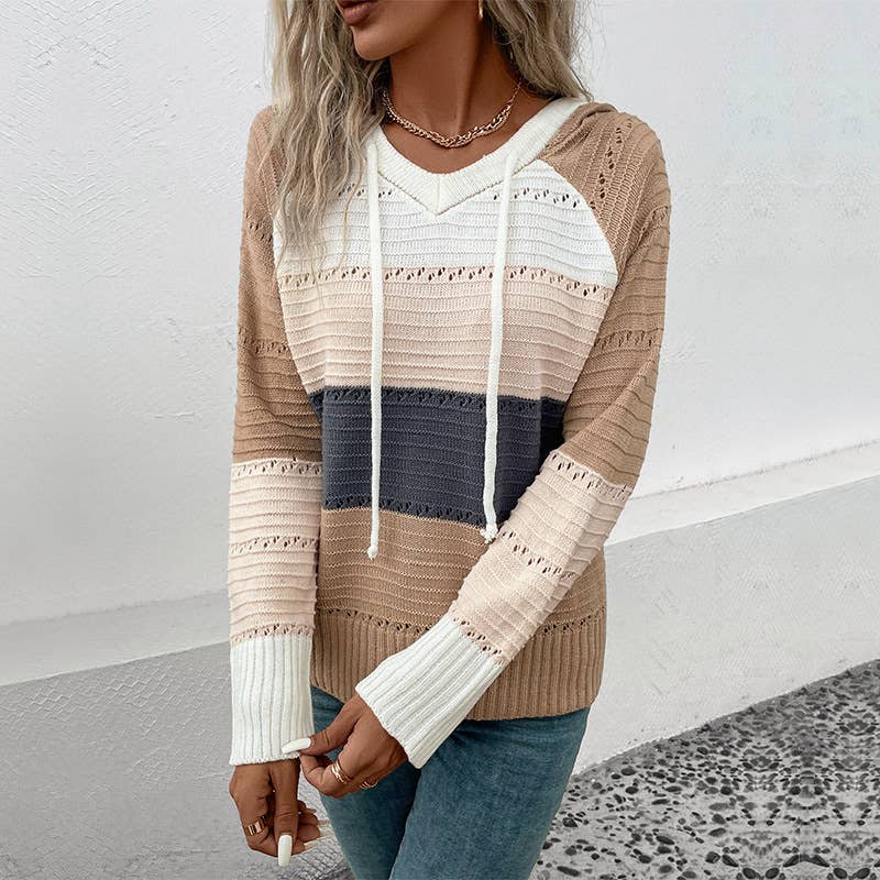 V-NECK PULLOVER SWEATER