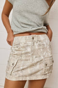 CAMOUFLAGE MINI SKIRT