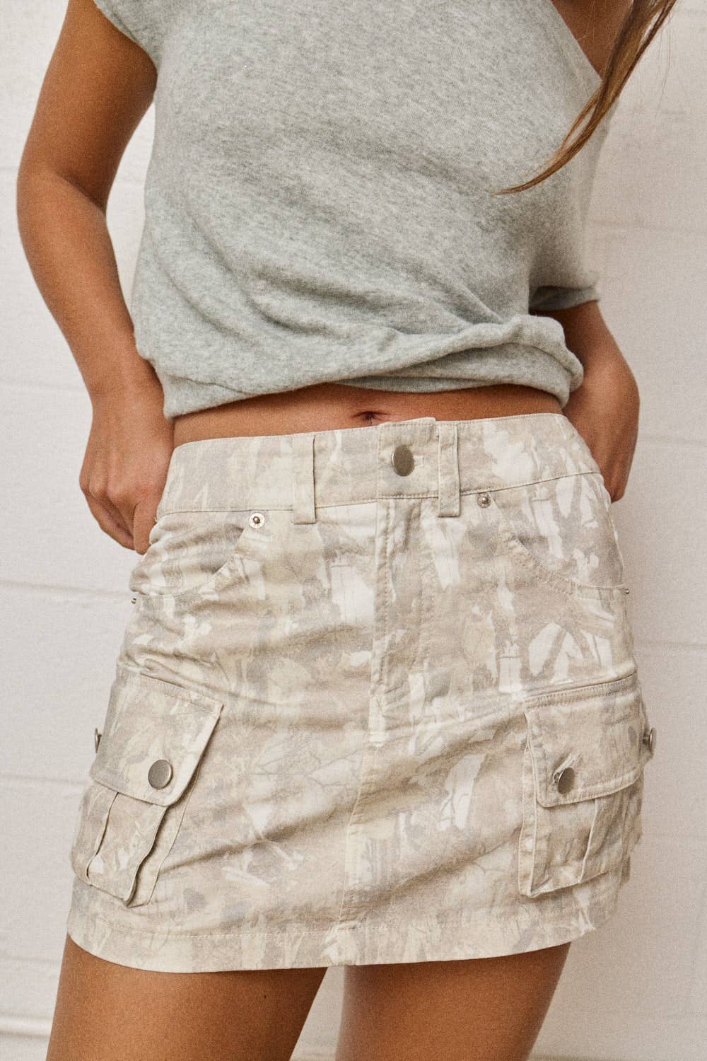 CAMOUFLAGE MINI SKIRT