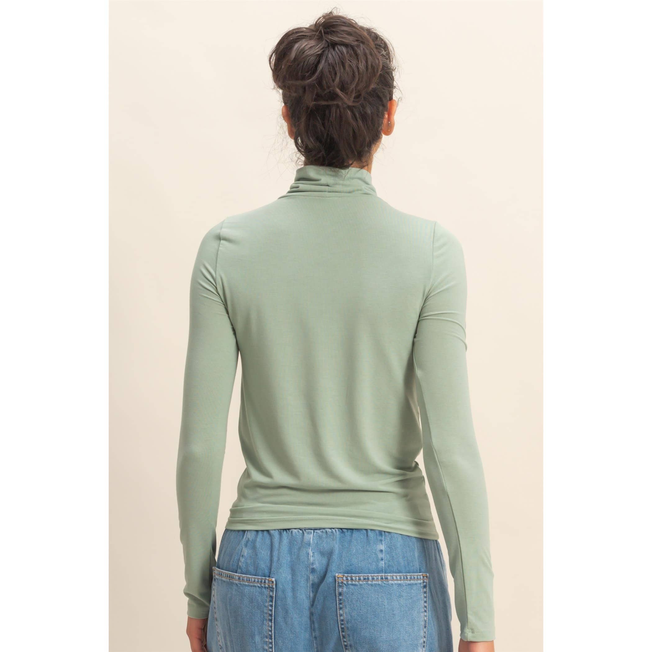 Long Sleeve Fitted Top