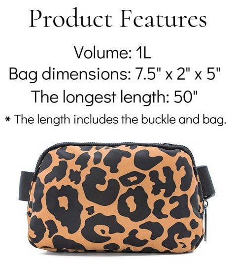 CROSSBODY SLING FANNY PACK BELT BAG