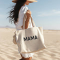 Mama Tote Bag Canvas Beach Bags Mothers Day Gift
