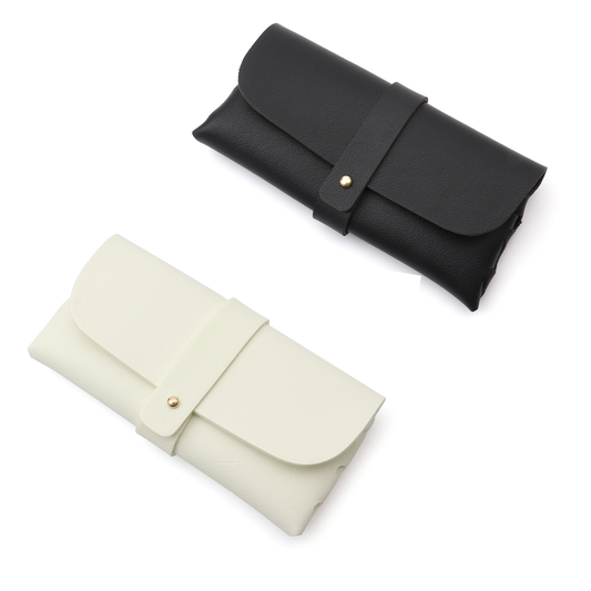 Soft Portable PU Leather Sunglasses Protective Case