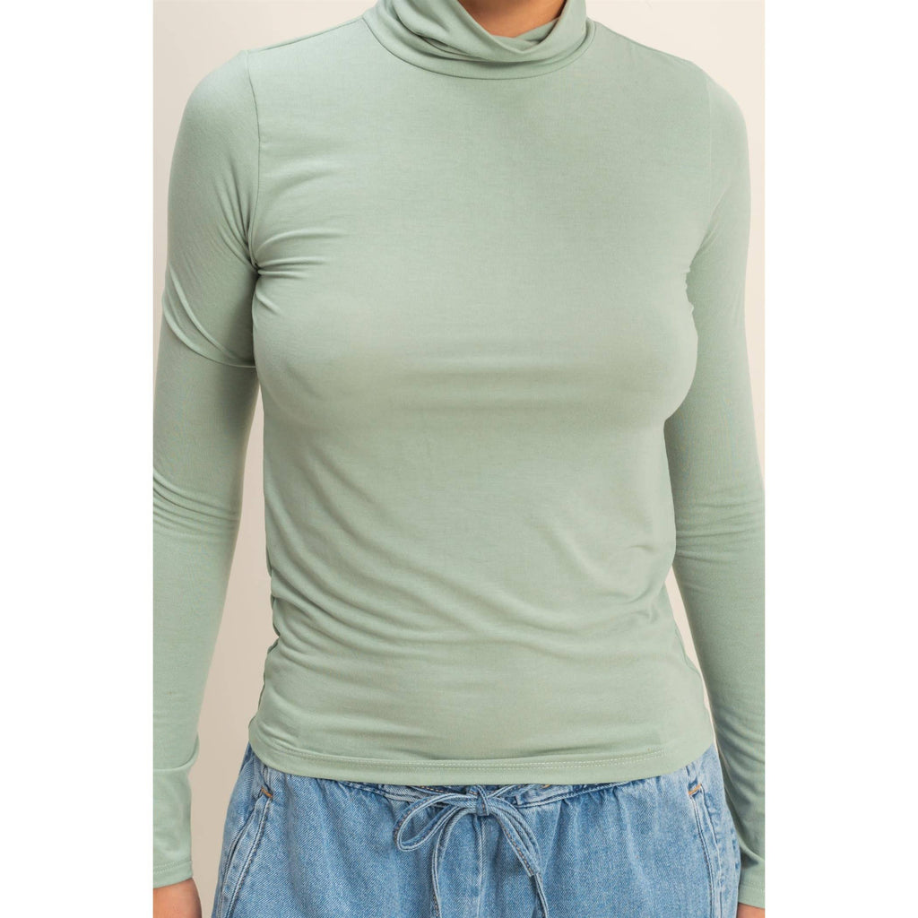 Long Sleeve Fitted Top