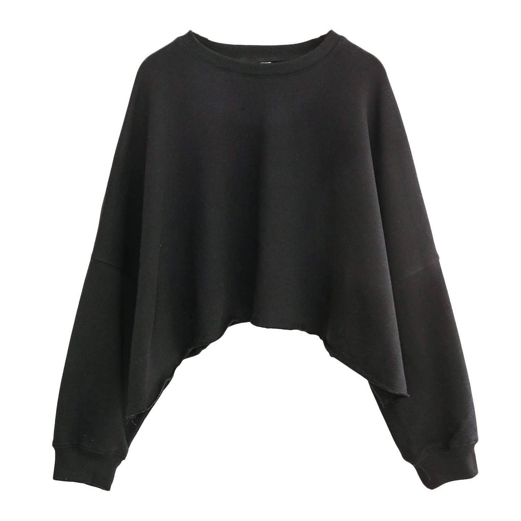 Crop top sweatshirt