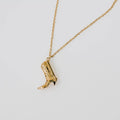 Country Girl Pendant Chain Necklace - WATERPROOF