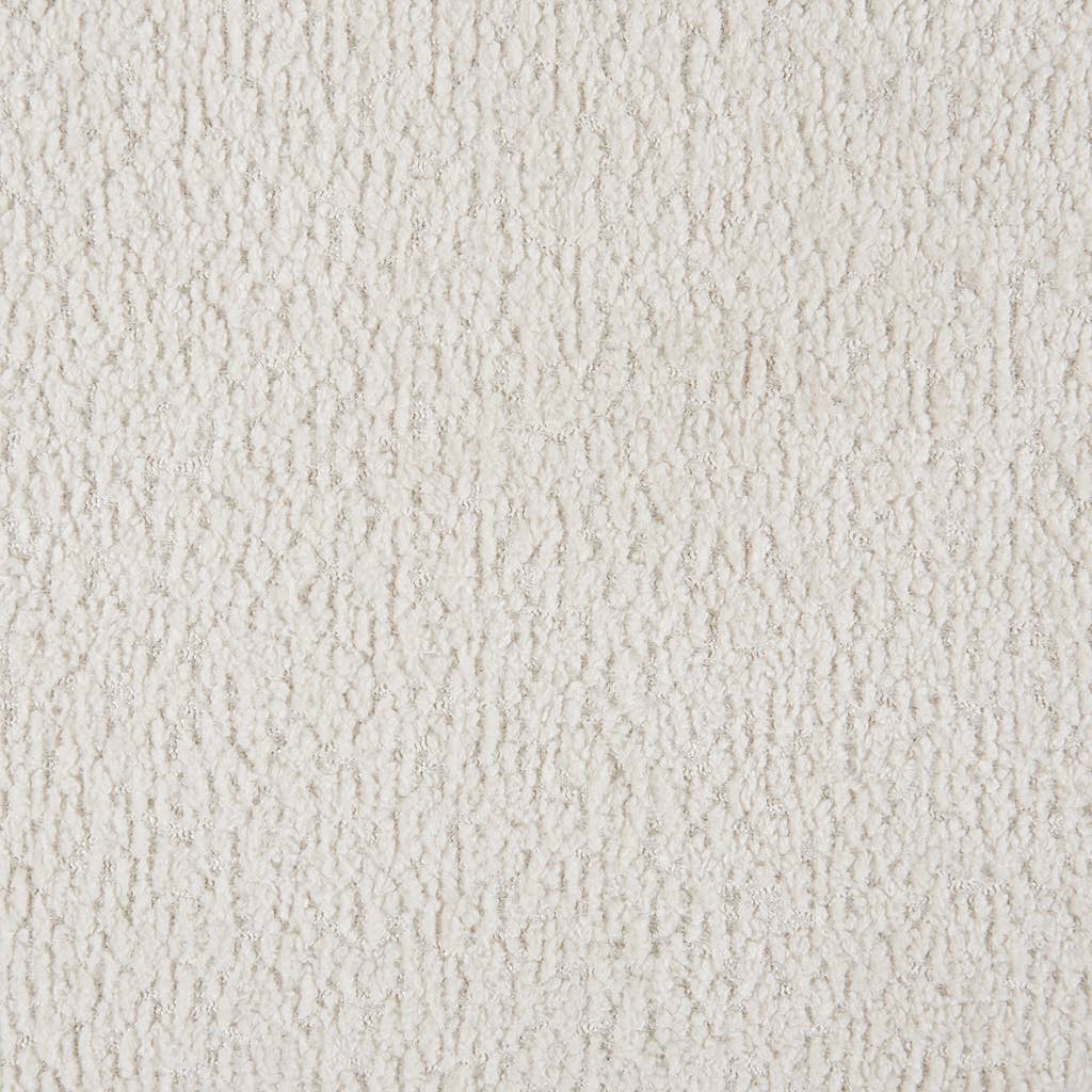 Cream Transitional Boucle Waterfall Accent Bench