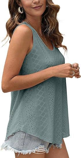 Loose cozy summer tank top