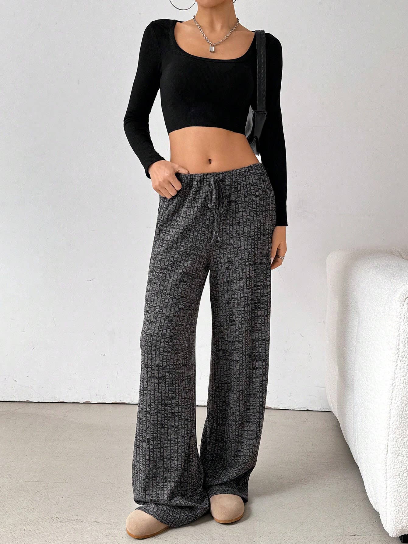 Cozy Stripe Lounge Pants
