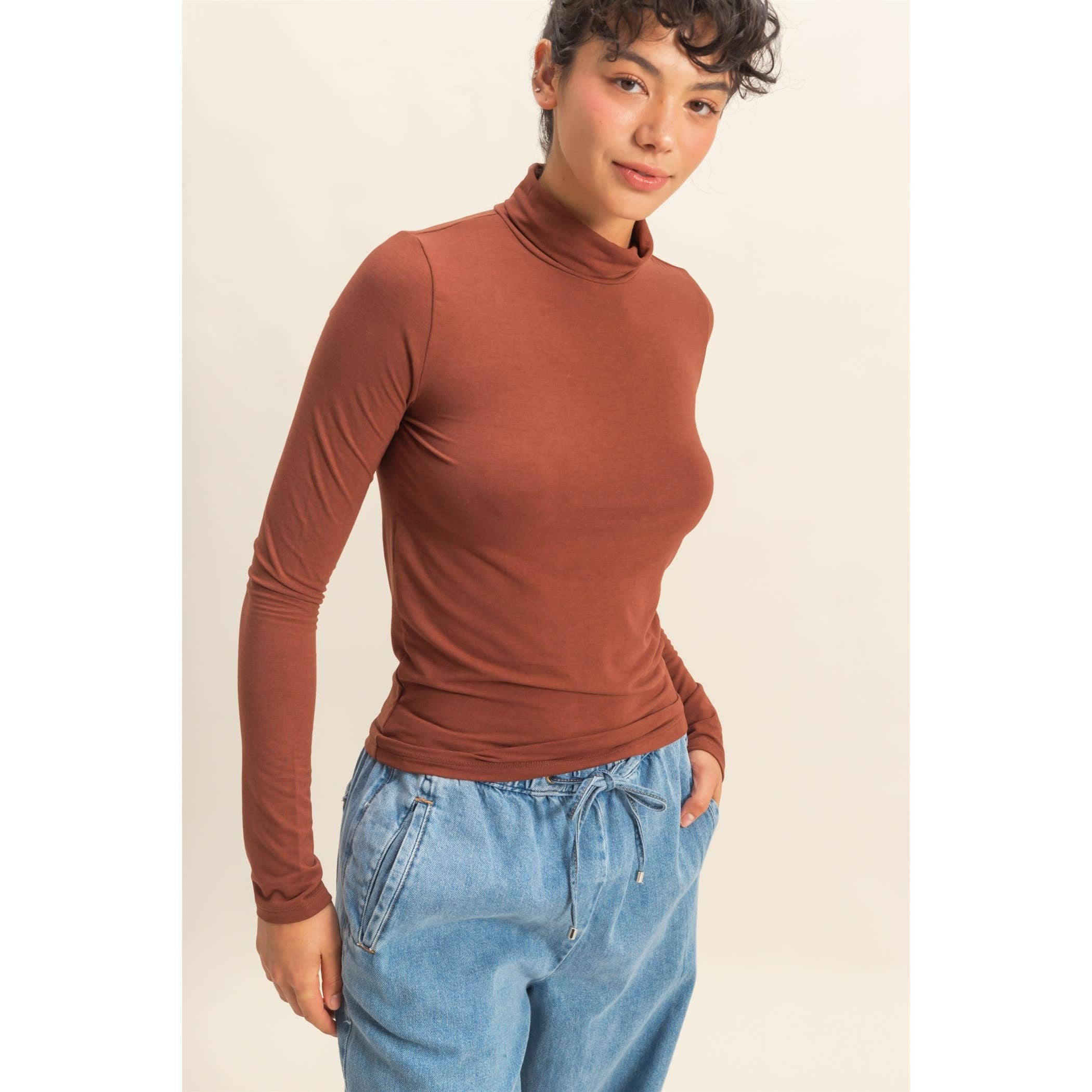 Long Sleeve Fitted Top