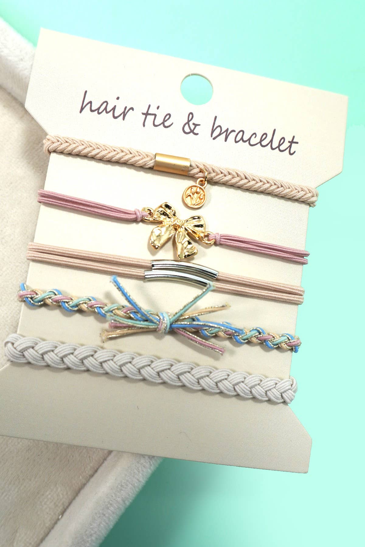 BOHO KNOT BRACELET HAIR TIES