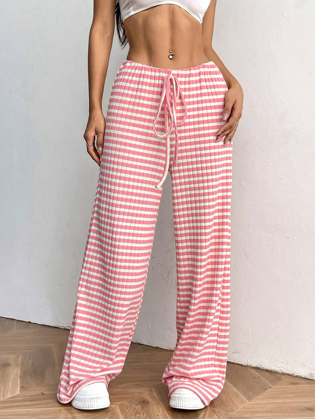 Cozy Stripe Lounge Pants