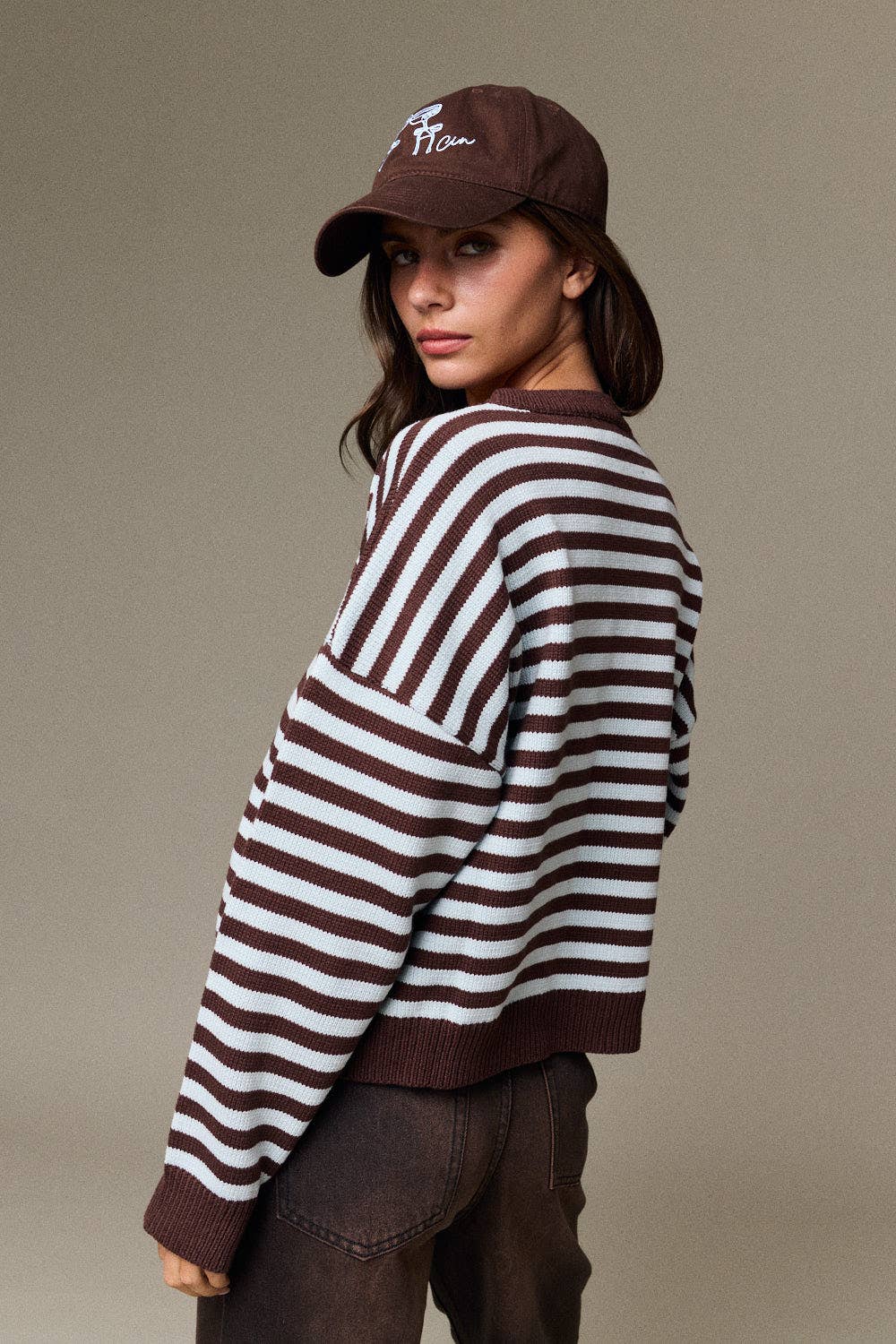 Striped Crewneck Sweater (PRE🤍ORDER)