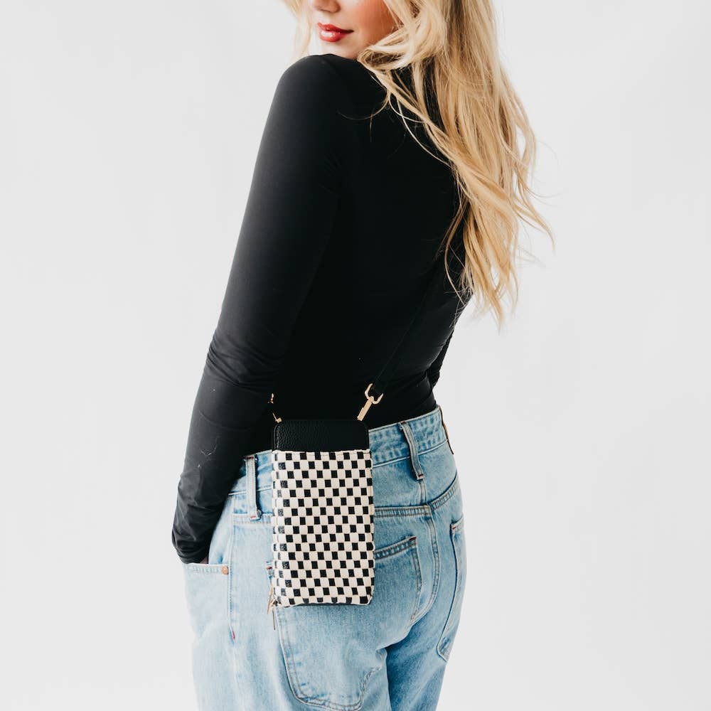 Woven Double Duty Phone Bag