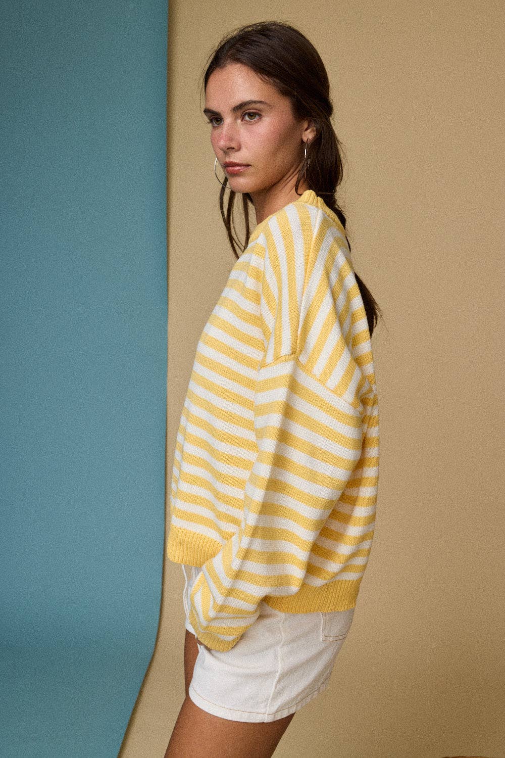 Striped Crewneck Sweater (PRE🤍ORDER)