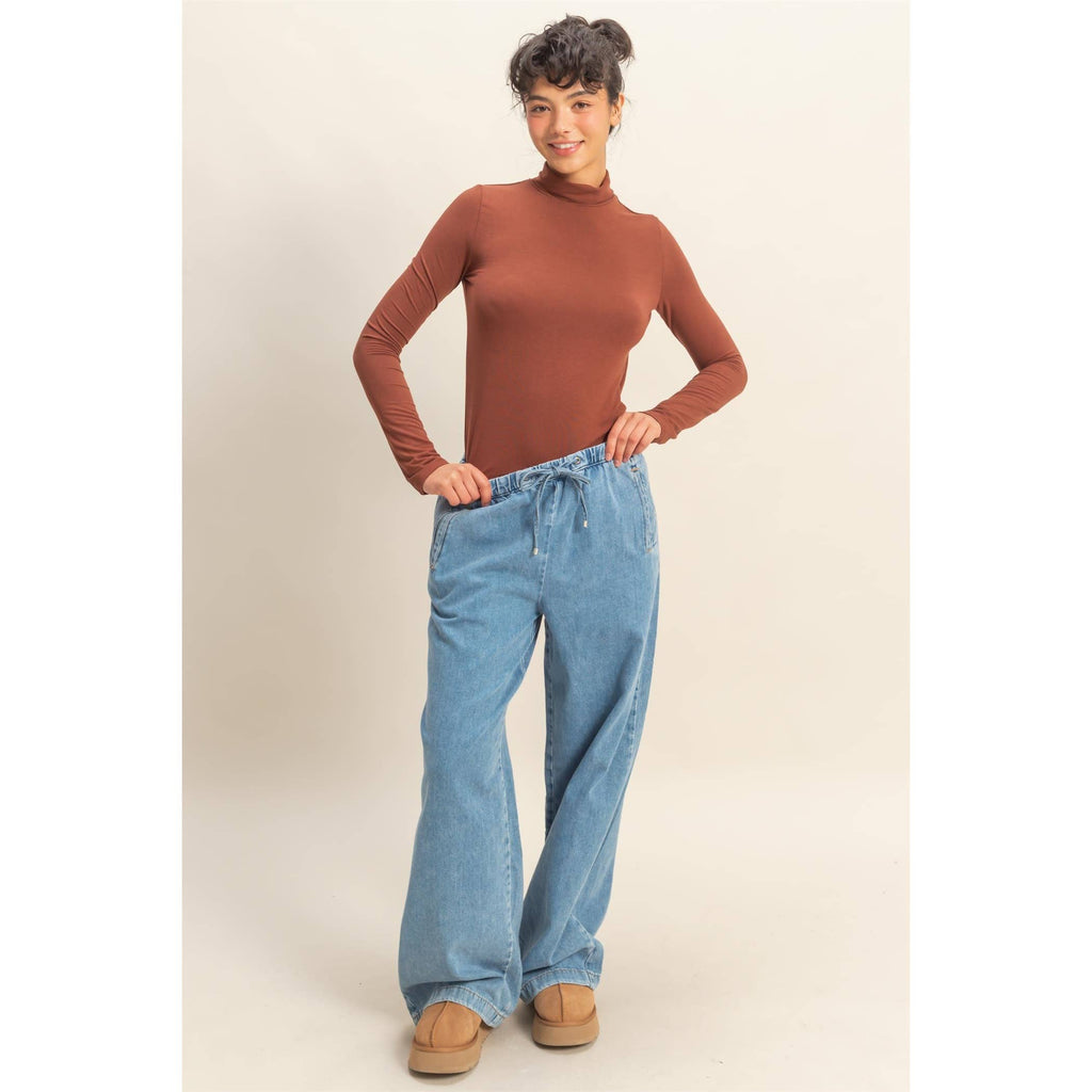 Long Sleeve Fitted Top