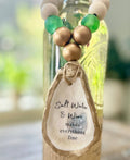 Saltwater & Wine Make Everything Fine - Beaded Bottle Charm