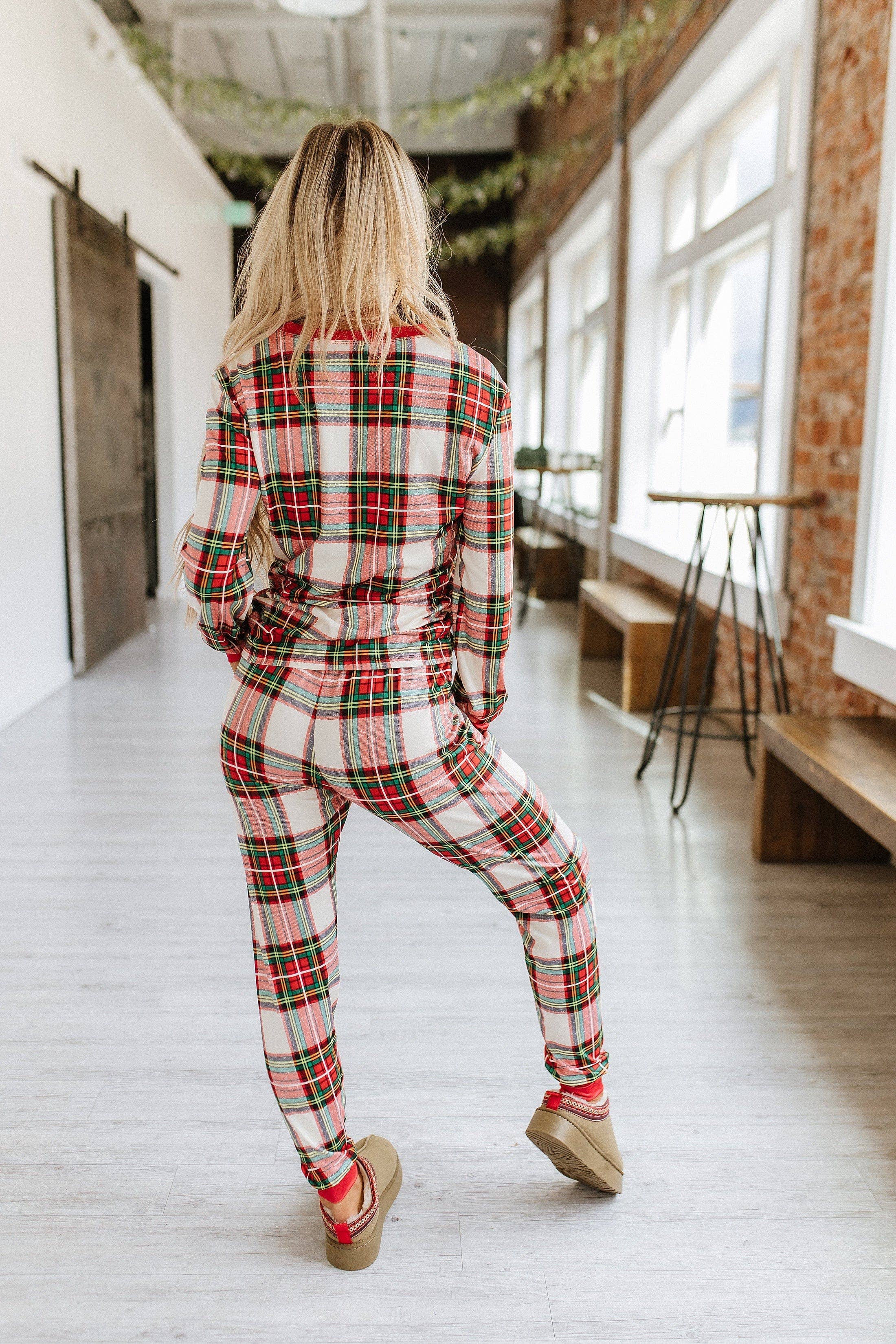 Lucy Plaid Christmas Pajamas