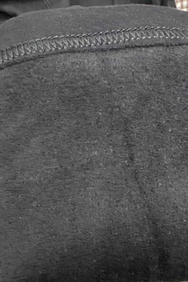 Fur lined winter warm legging with side cellphone pockets