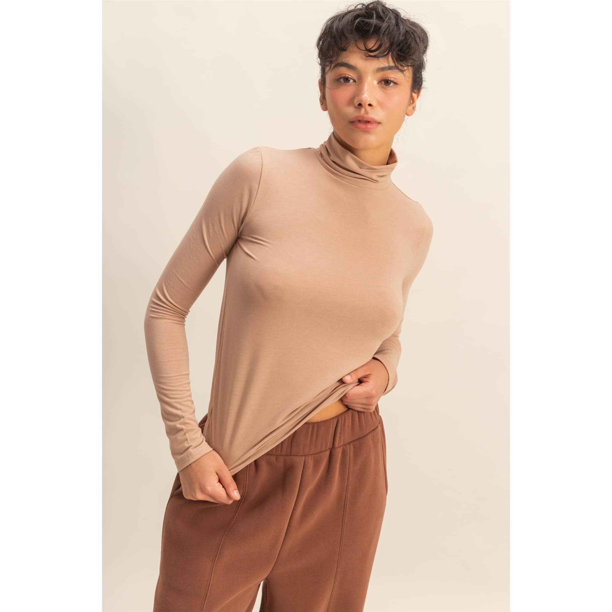 Long Sleeve Fitted Top