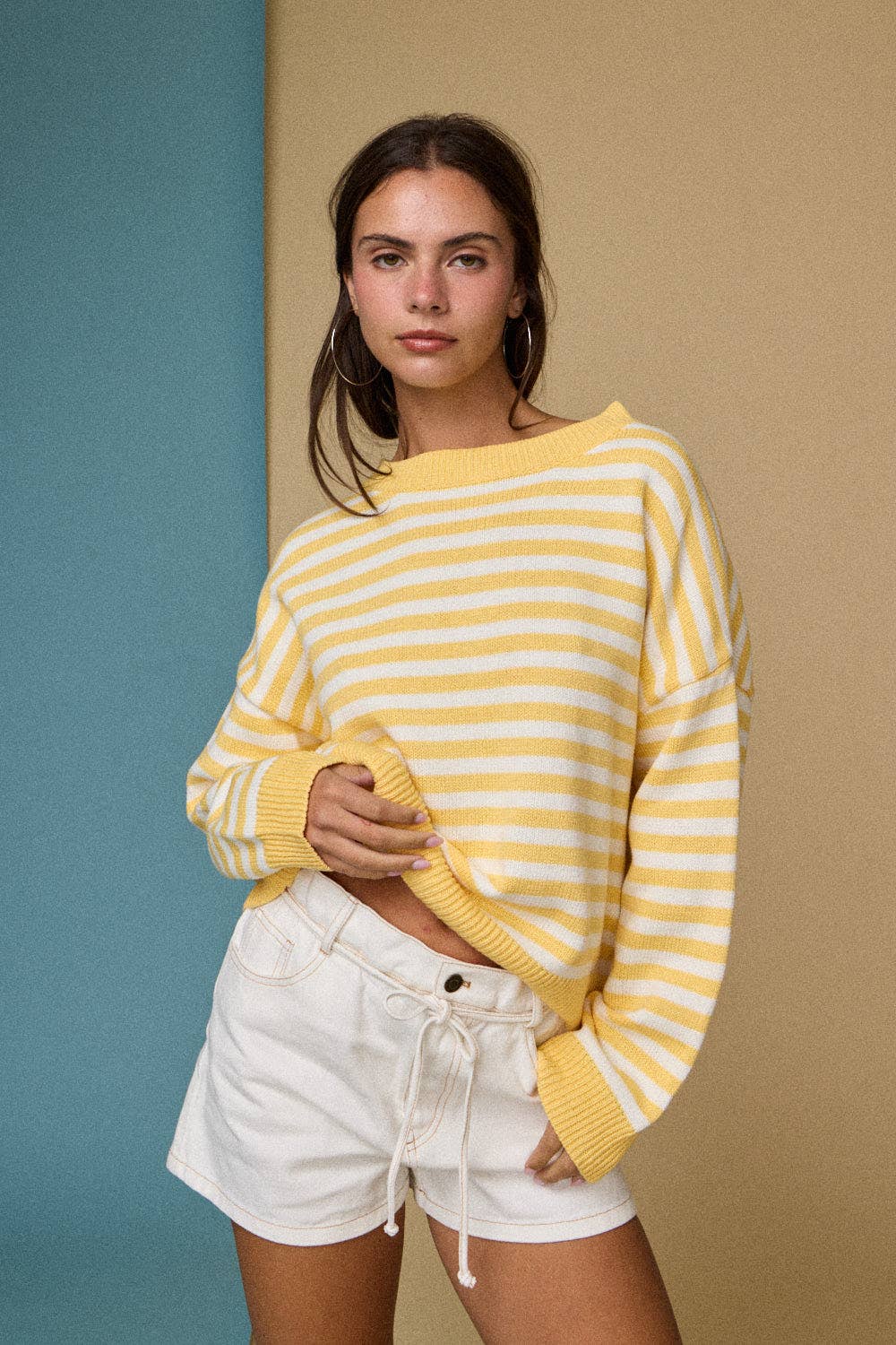 Striped Crewneck Sweater (PRE🤍ORDER)