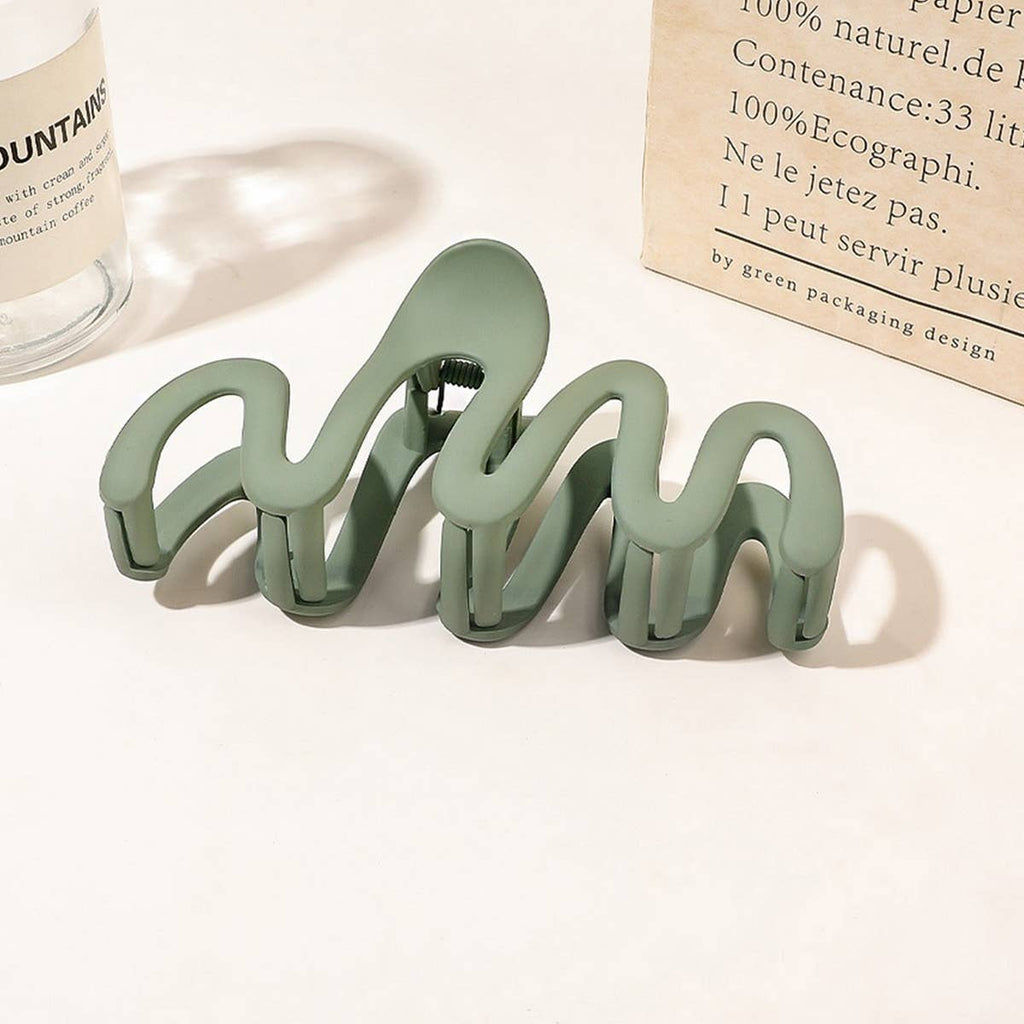 Big wavy hair clips