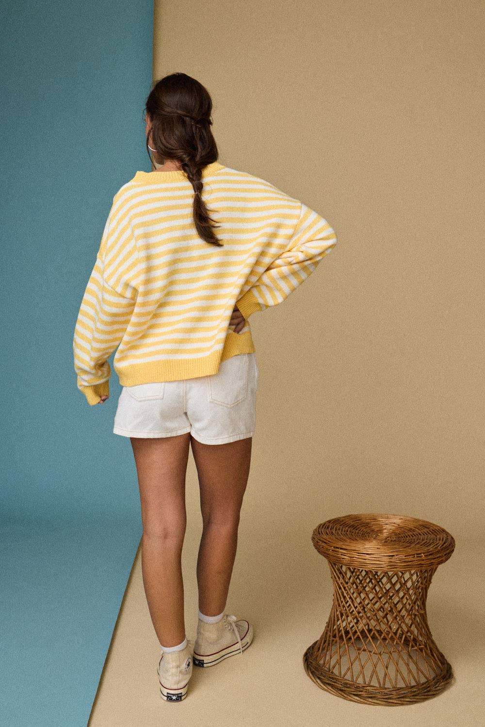 Striped Crewneck Sweater (PRE🤍ORDER)