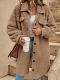 Button Up Sherpa Jacket