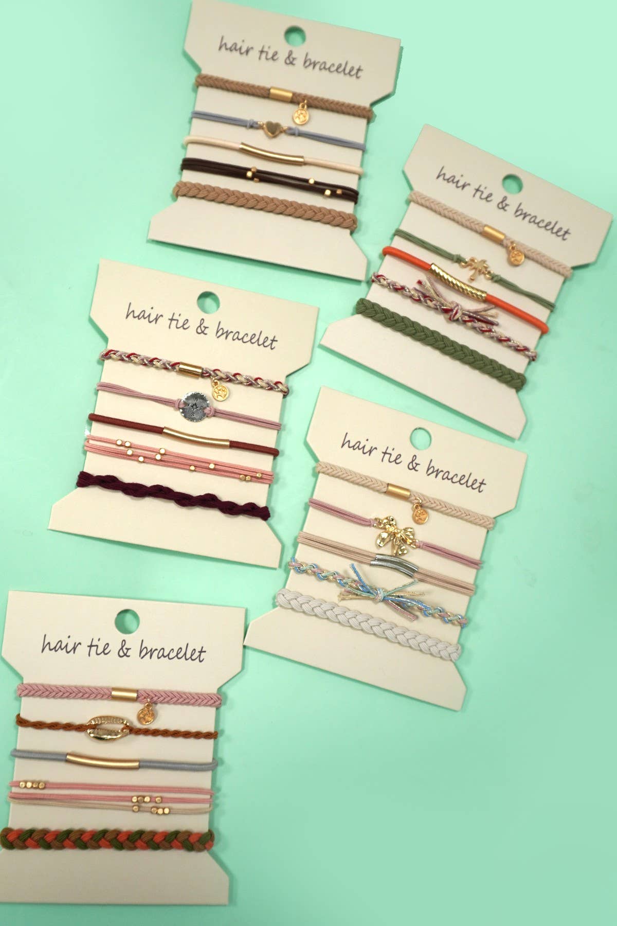 BOHO KNOT BRACELET HAIR TIES